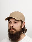 Бейсболка STETSON арт. 7711102 BASEBALL CAP DELAVE ORGANIC (темно-бежевый)